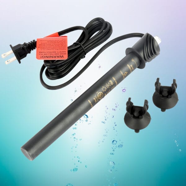 WaterRebirth HT-100 Submersible Aquarium Heater Engineering Plastic housing UL Listed- Fish Tank Heater - Water Heater for Fish Tank - Marine Water Heater - Aquarium Heater(100W) - Image 3