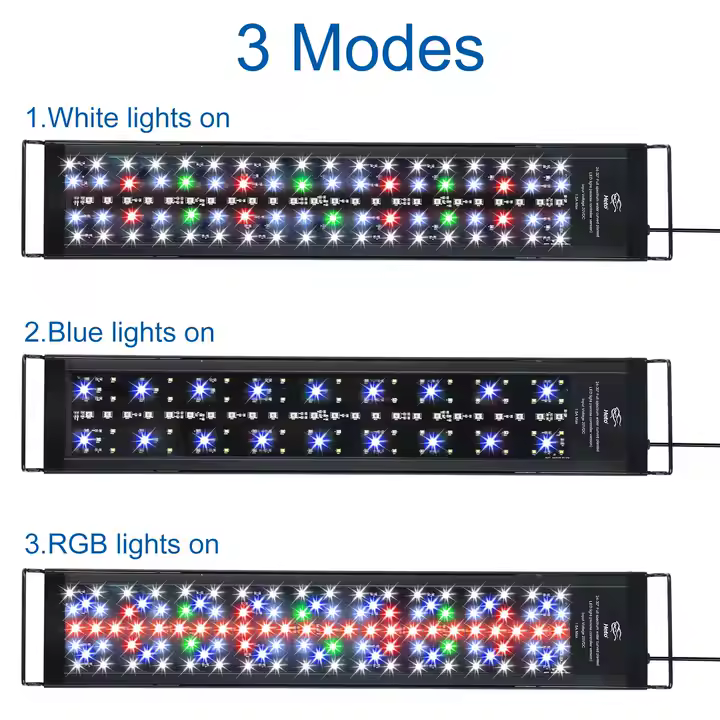 Wholesaler Price Fish Tank Aquarium LED Lamp Clip on Light - Image 7