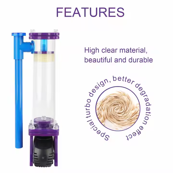Bio Pellet Reactor Bio Filter Media Bio Ball for Pla Bio Fish Aquarium Cleaning Heto Bio Pellet Reactor - Image 2