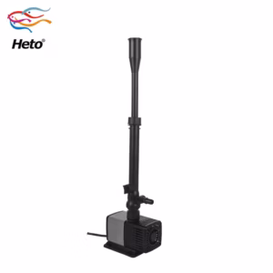370GPH 12W Submersible Pond Pump 24V Variable Frequency Sine Wave Technology for Ponds Fountains Fresh Sea Water