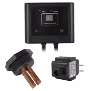 Chlorine-Free Pool Ionizer & Water Purifier up to 25,000 Gallons Pump Cleaner for Pools