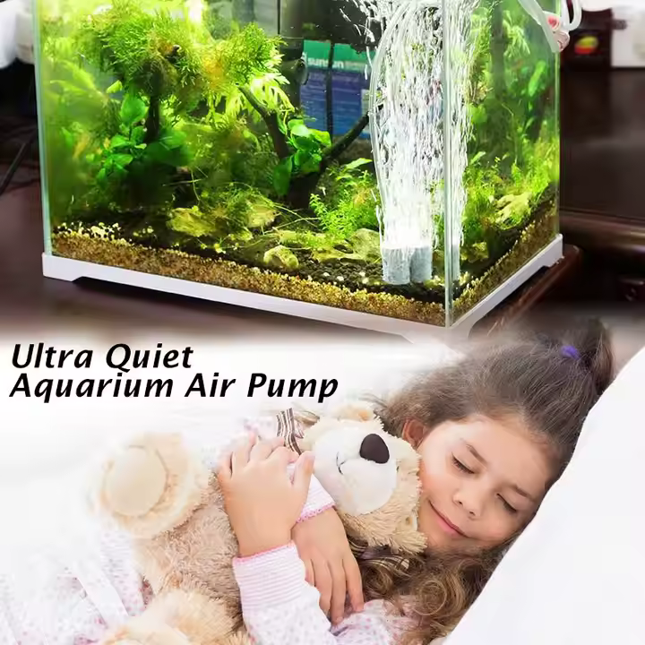 Heto Wholesale Mini Small Aquarium air Pump,air Aquarium Pump,Factory Price Pump Aquarium Accessories - Image 3