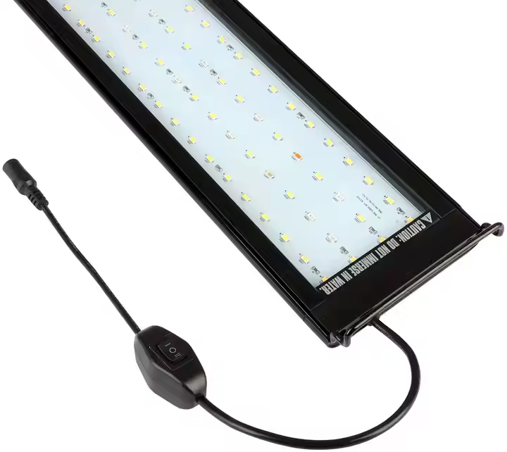 Aquarium LED Lights Factory Price 48-50inch Fish tank Lighting Reef Wider Curved Plant Led Light with Switch