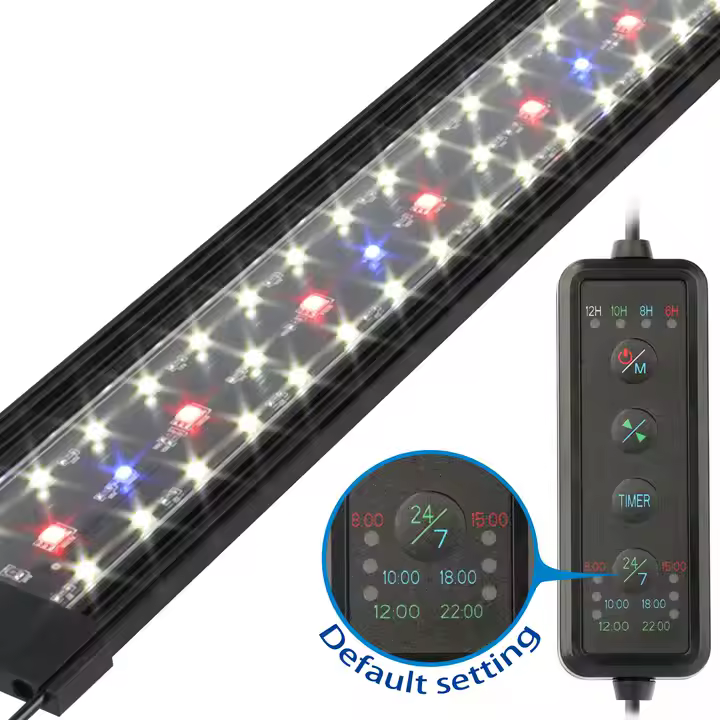 Fish FSSL-20E Tank LED IP65 White RGB Led Aquarium Light Aquarium Lamp - Image 5