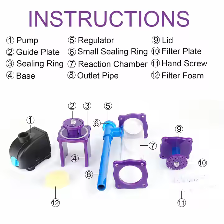 Heto BP-80 Biocell Filter Fish Raising Equipment Plastic Bio Pellet Reactor for Fish Farm Heto - Image 6