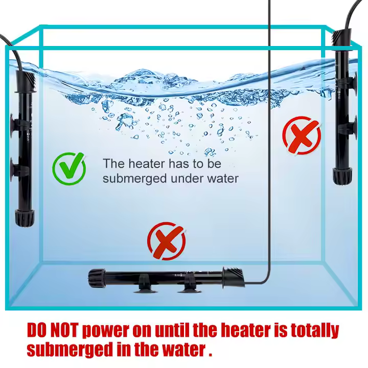 200W HA200 Quarts Glass Adjustable Heater Heating Rod Fish Tank Glass Aquarium Heater Electric Submersible Heater UL CE - Image 6