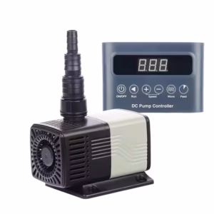 25W 660GPH Marine Wave Pump for Saltwater/Freshwater Reef Tank Sump Circulation Controllable DC Sine Wave Controller 660GPH Pump