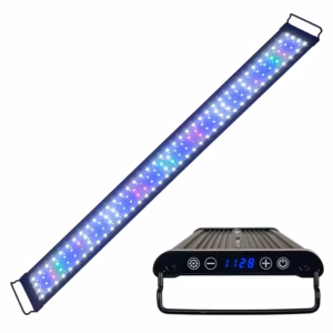 Heto LED Aquarium Light for Fish Tank 6 Colors,Adjustable Timer, 18"-24" Freshwater Planted Tank