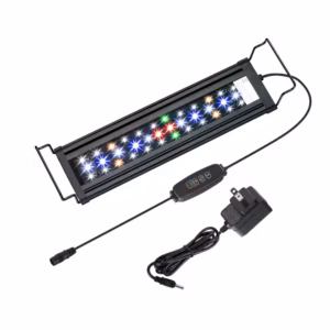 30-120 CM Full Spectrum Fish Tank Light Lamp with Extendable Brackets Led Aquatic Planted Aquarium Light for Live Plant Tank