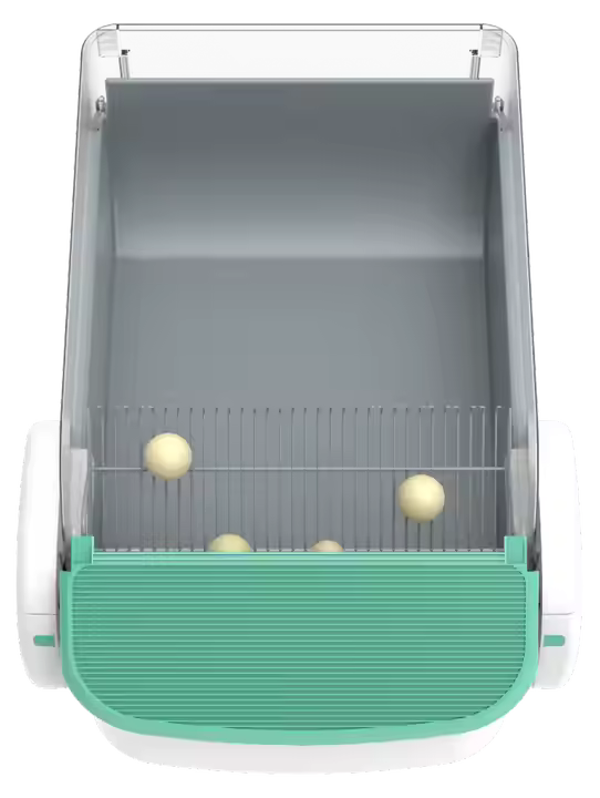 Wholesale Cat Autoclean Litter Box Smart Pet Electric Cat Litter Box Semi-automatic Quick Self Cleaning Cat Litter Box - Image 5