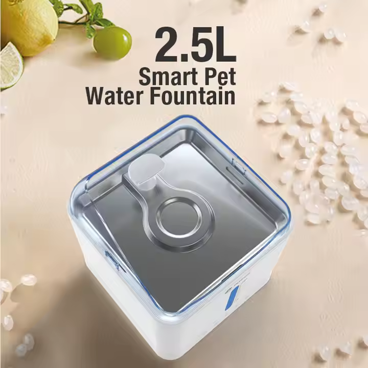 2025 New Automatic Cat Waterfall Silent Timed Rechargeable Water Dispenser Manufacturer Drinking Water Fountain Pet Feeder - Image 7