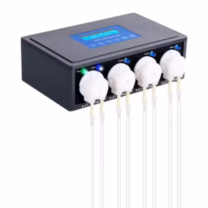 Heto Auto Dosing Pump, Mini Aquarium Dosing Pump, Programmable Dosing Pump 4 Channel-Customize Color