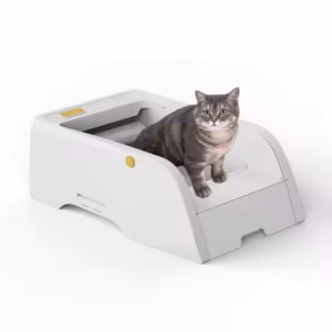 2025 Hot Selling Wholesale Cat Autoclean Litter Box Smart Pet Electric Semi-automatic Quick Self Cleaning Cat Litter Box