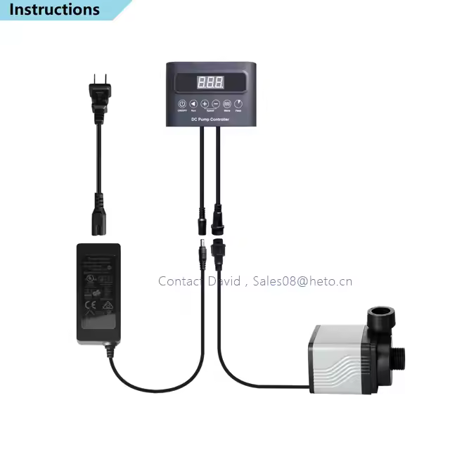 370GPH 12W Submersible Pond Pump 24V Variable Frequency Sine Wave Technology for Ponds Fountains Fresh Sea Water - Image 7