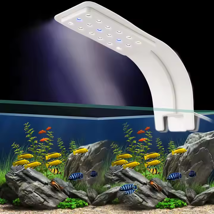 Wholesaler Price Fish Tank Aquarium LED Lamp Clip on Light - Image 7