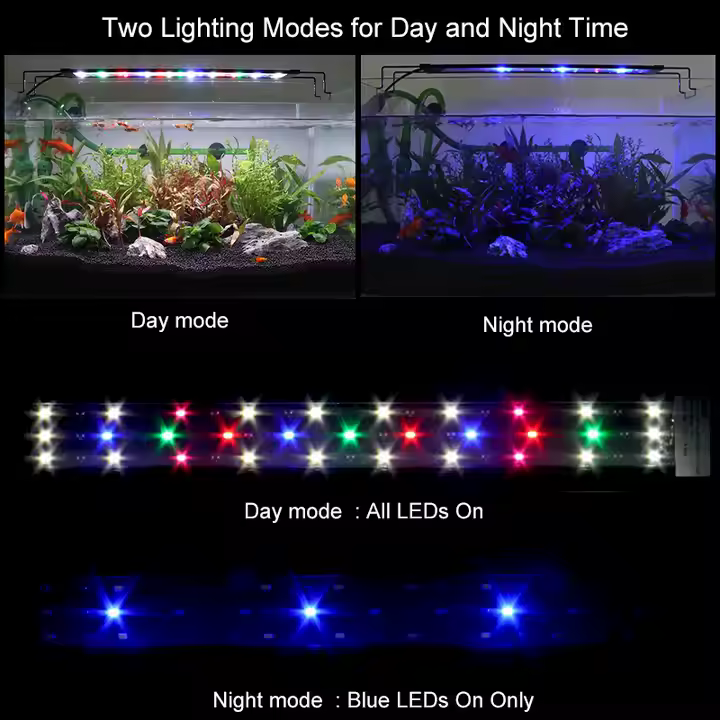 Heto Full Spectrum LED Aquarium Accessories Fish Tank Light for Freshwater/Planted Aquarium Light - Image 7