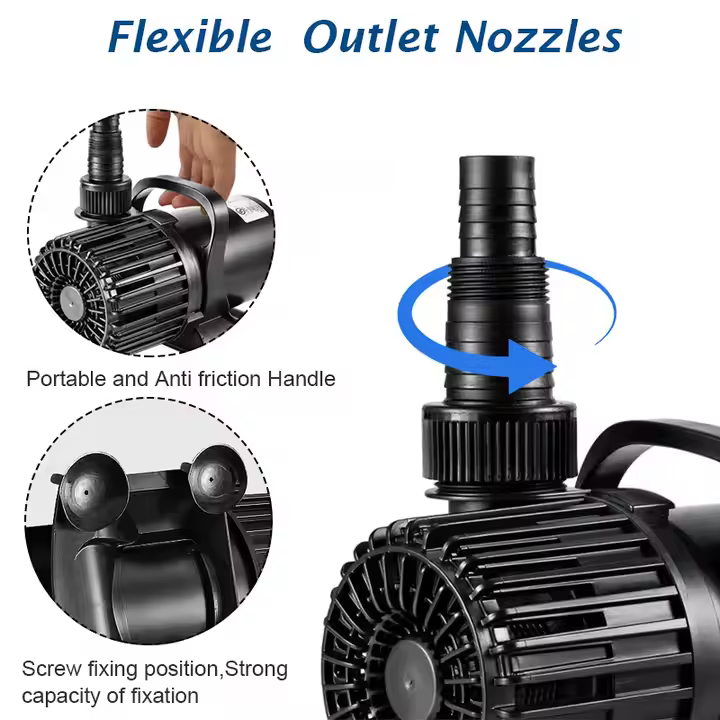 Factory Direct 110V 220V 240V Submersible Water Pump for Koi Pond Pool Waterfall Fountains Fish Tank Aquarium 2700GPH 10000L/h - Image 4