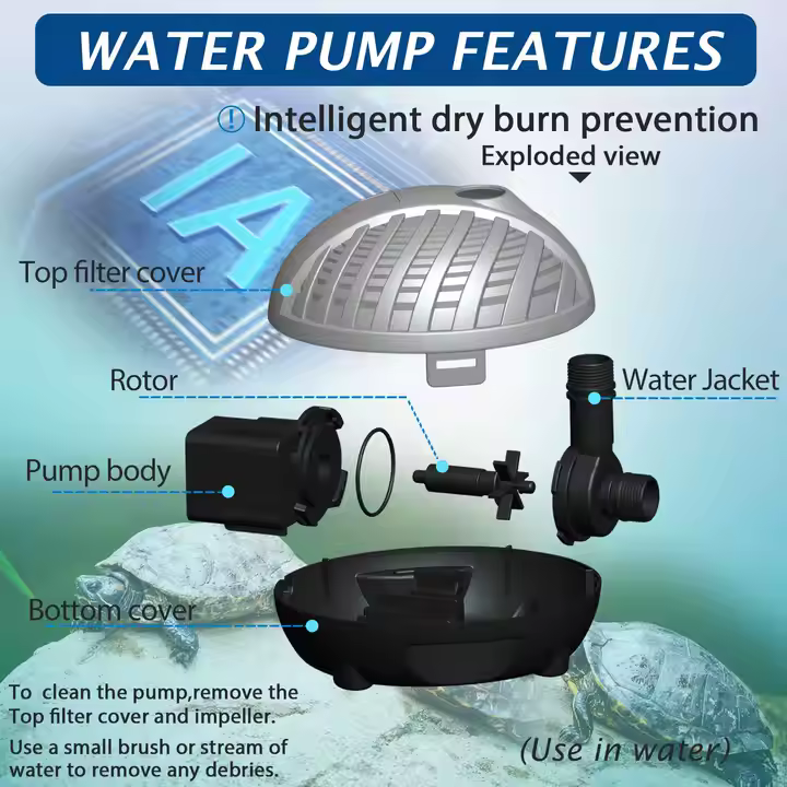 HSP2500N Water Ring Electric Vacuum Pumps Water Pump Submersible Vacuum Pump - Image 2