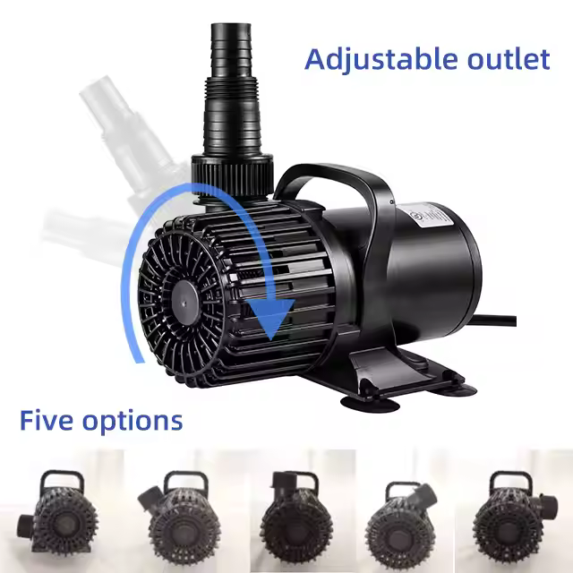 Factory Direct 110V 220V 240V Submersible Water Pump for Koi Pond Pool Waterfall Fountains Fish Tank Aquarium 2700GPH 10000L/h - Image 5