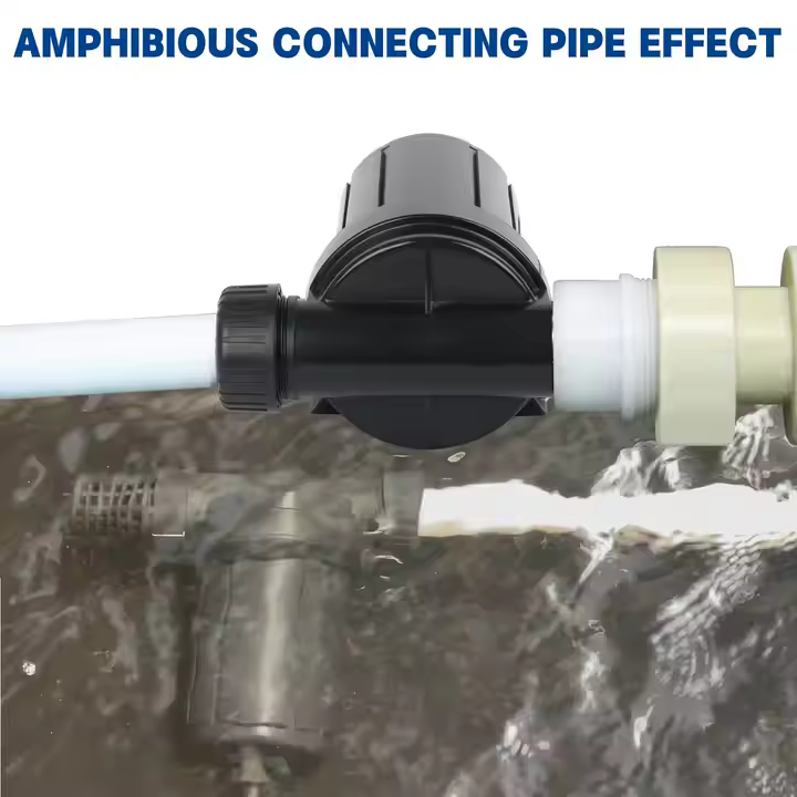 PA-2000 Best Seller 180W Amphibious Pond Pump 1600GPH (6056LPH) Submersible with Connect-the-Pipe Heto Product - Image 5