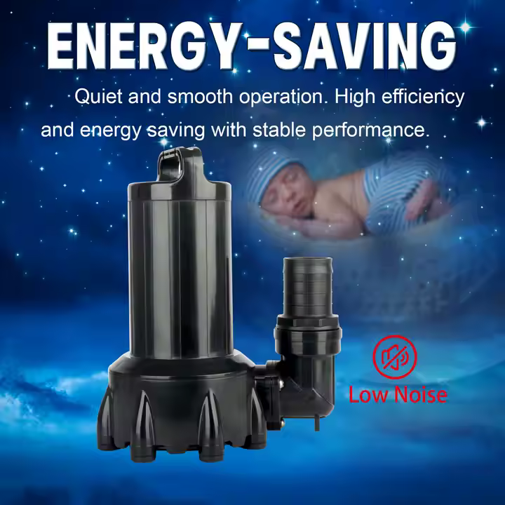 PB-2000 2000GPH-180W for UL Listed Submersible Pump for Fountains/Waterfalls/Hydroponic/Irrigation/Pond/Wastewater Treatment - Image 4