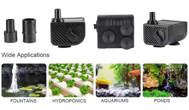 Hot Sale P-800 2W Small Fish Tank Pump Eco-Friendly Aquarium Supplies Filter for Pet Drinking for Wholesales - Image 5