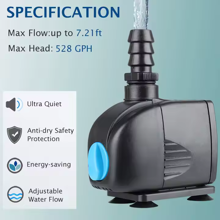 Best Price High Quality Electric Water Pond Pump Super Submersible Water Pump for In/Outdoor Use Custom Support - Image 3