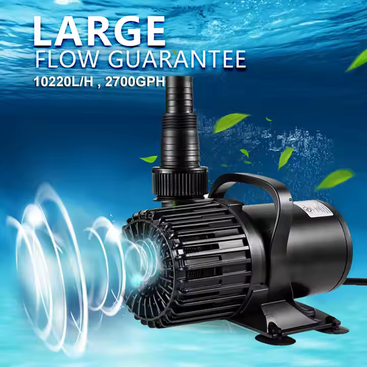 Heto 4500 GHP Submersible Pond Pump 10220L/H 250W Fountain Water Pump for Waterfall Aquascape Garden Fountain Fish Tanks OEM - Image 6