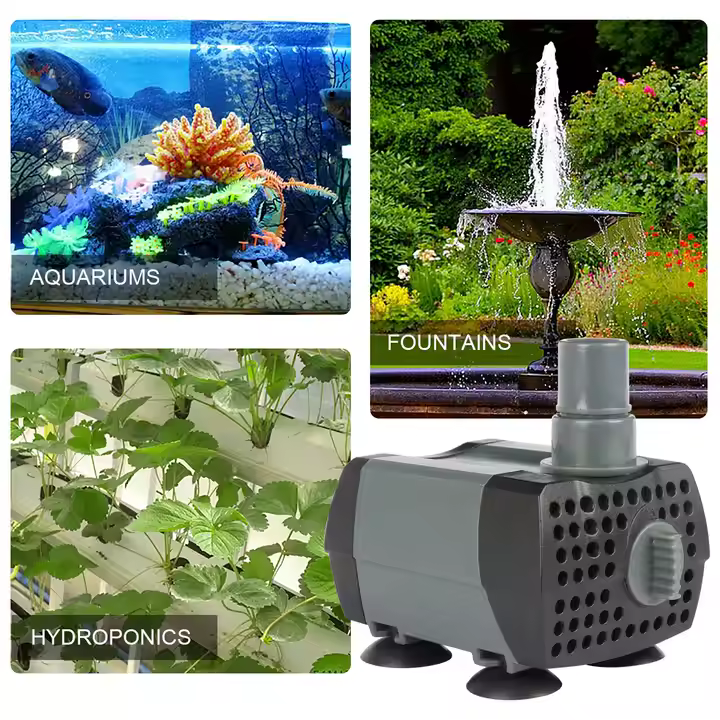 Heto 80GPH Submersible Aquarium Water Pump for Fountain Waterfall Statuary for Fish Tank & Aquarium - Image 3